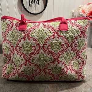 Belvah Damask Weekender Bag